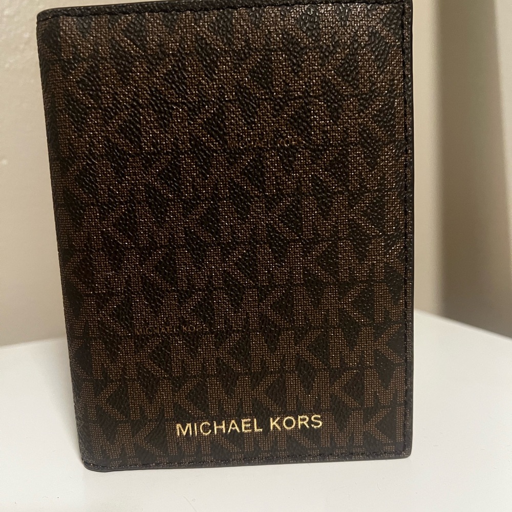 Michael Kors Brown Card Holder